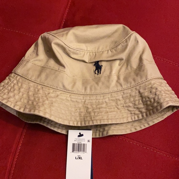 Mens POLO RL Bucket Hat - Picture 4 of 8